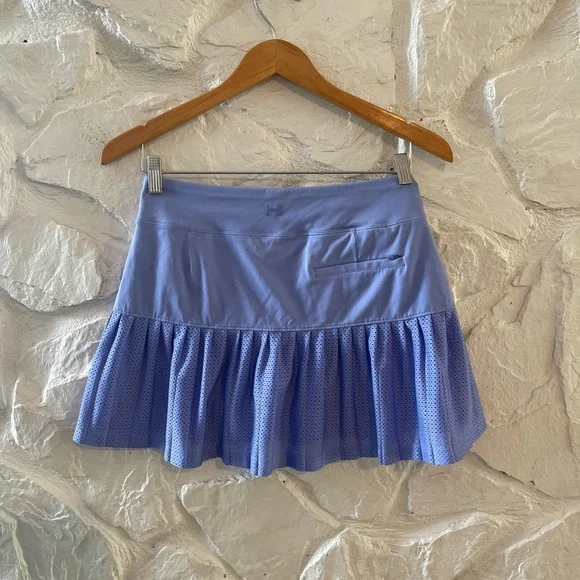 Under Armour Heatgear Fitted Links Knit Mesh Lavender Skort Small - Picture 6 of 6